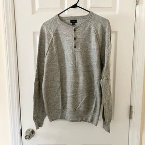J Crew Sweater Henley